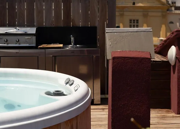 شقة Vatta Centre Avec Roof Bain A Remous Et Vue Panoramique باستيا