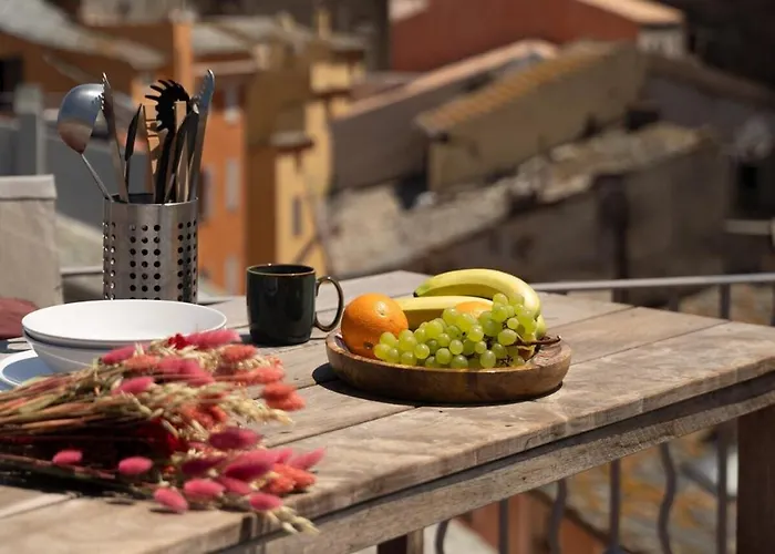 Vatta Centre Avec Roof Bain A Remous Et Vue Panoramique