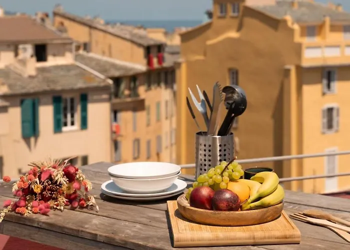 Vatta Centre Avec Roof Bain A Remous Et Vue Panoramique Bastia (Corsica)